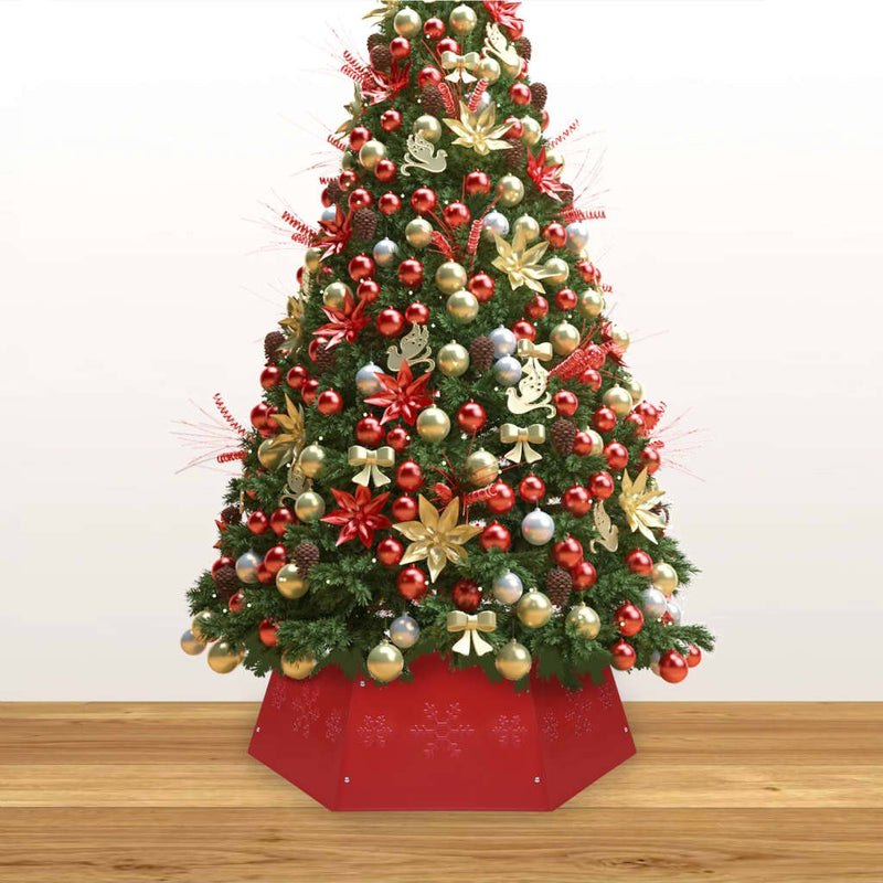 Load image into Gallery viewer, Vidaxl kerstboomrok ø68x25 cm rood
