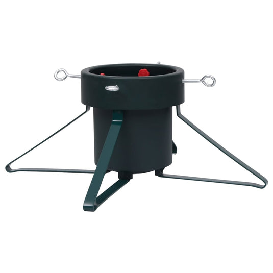 VidaXL Kerstboomstandaard 46x46x19 cm zwart