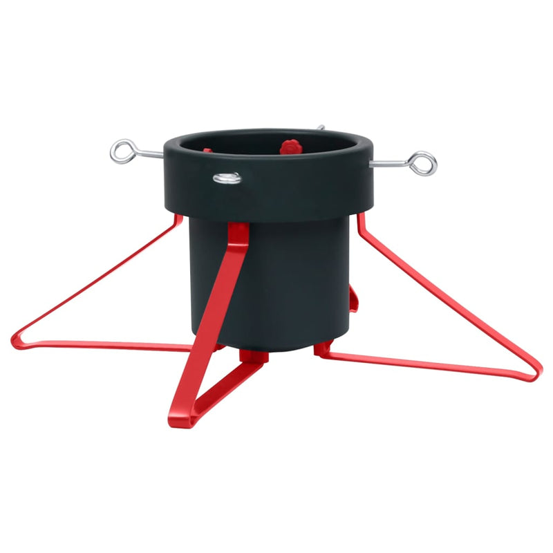 Load image into Gallery viewer, VidaXL Kerstboomstandaard 46x46x19 cm groen en rood
