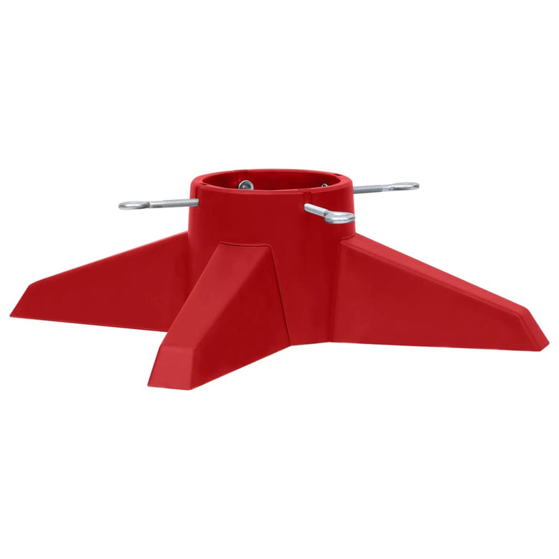 Load image into Gallery viewer, VidaXL Kerstboomstandaard 55,5x55,5x15 cm rood
