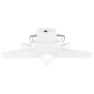 Vidaxl kerstboomstandaard 47x47x13,5 cm wit