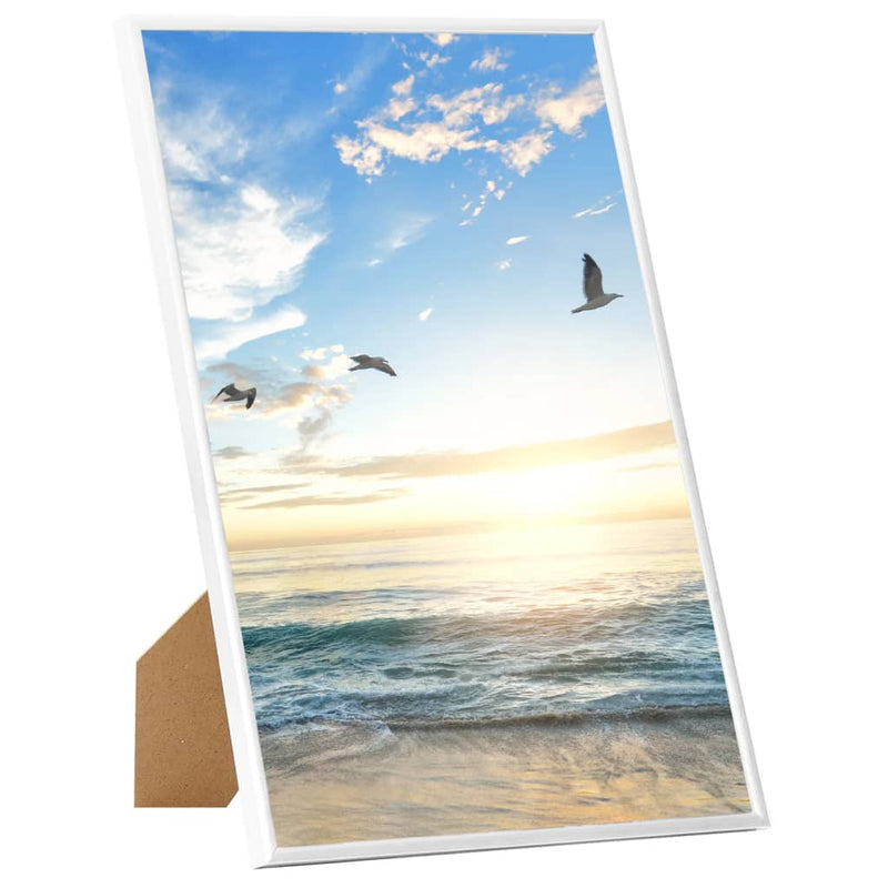 Load image into Gallery viewer, Vidaxl fotolijsten 3 st voor tafel 15x21 cm mdf wit
