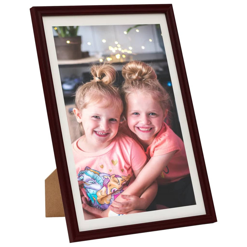 Load image into Gallery viewer, VidaXL Fotolijsten 3 st voor wand of tafel 59,4x84 cm donkerrood
