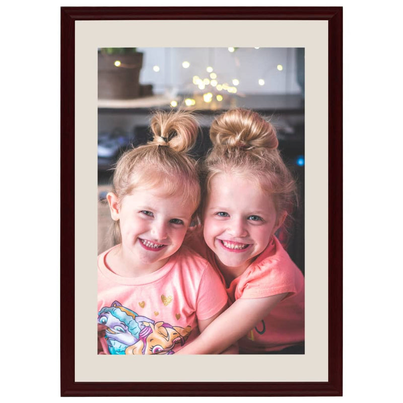 Load image into Gallery viewer, VidaXL Fotolijsten 3 st voor wand of tafel 59,4x84 cm donkerrood

