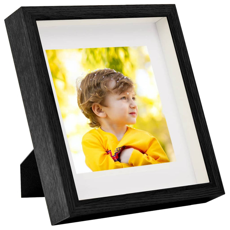 Load image into Gallery viewer, Vidaxl fotolijsten 5 st voor 13x13 cm foto 3d 23x23 cm zwart
