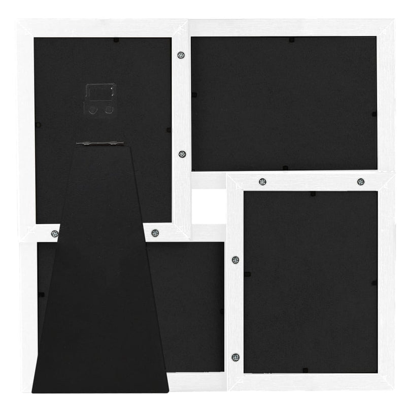 Load image into Gallery viewer, Vidaxl fotolijst voor 4x(10x15 cm) foto mdf wit
