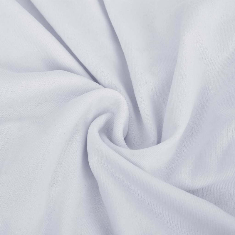 Chargez l'image dans la visionneuse de la galerie, Vidaxl bankhoes stretch polyester jersey wit
