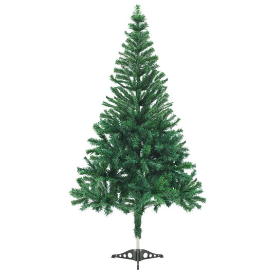 VidaXL Kunstkerstboom met verlichting en kerstballen 910 takken 210 cm