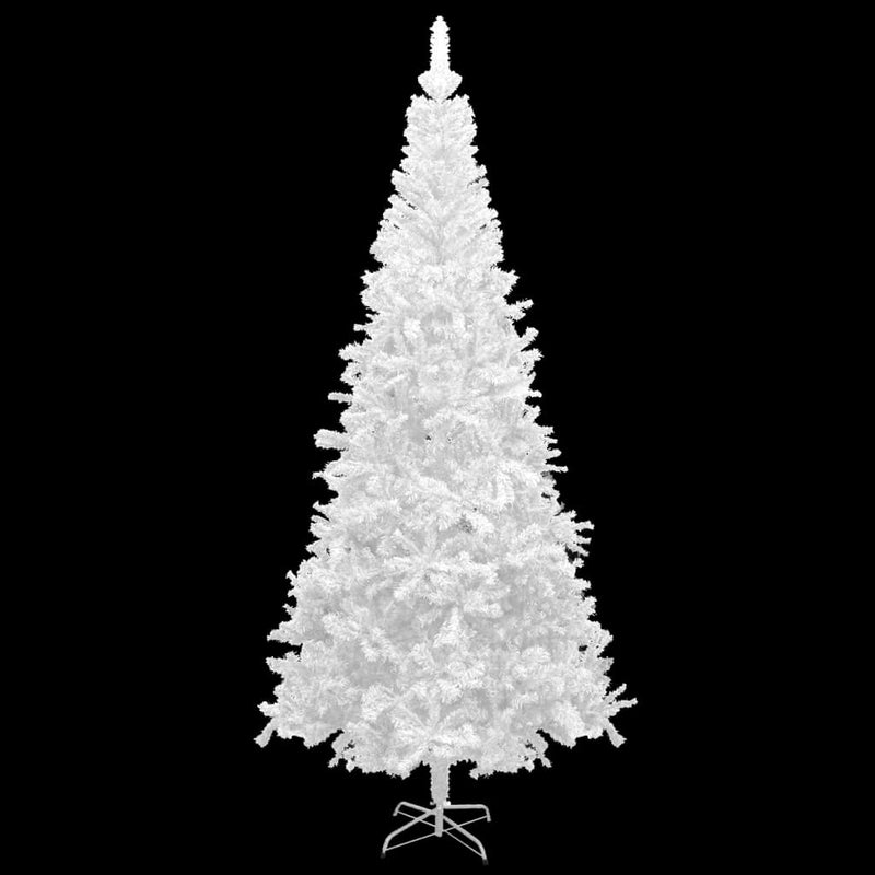 Load image into Gallery viewer, VidaXL Kunstkerstboom met verlichting en kerstballen L 240 cm wit
