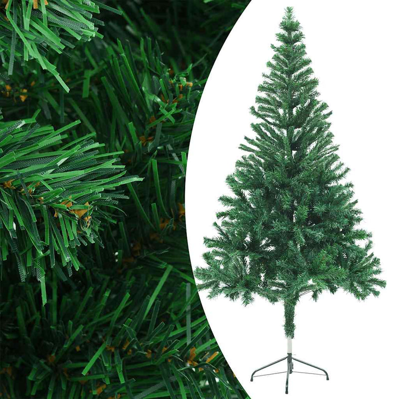 ギャラリービューアに画像をロードする, Vidaxl kunstkerstboom met verlichting en kerstballen 380 takken 150 cm
