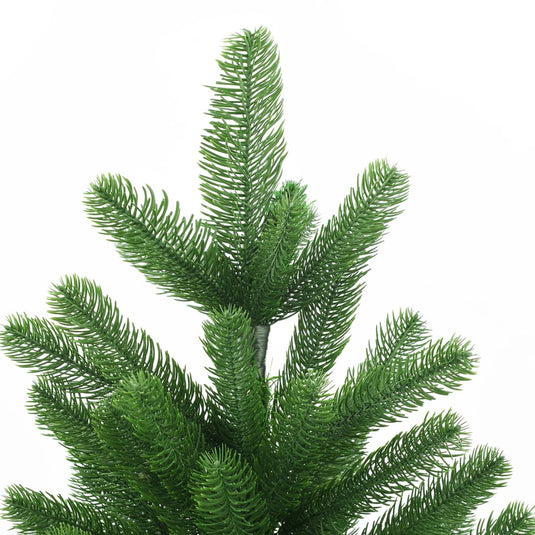 VidaXL Kunstkerstboom met verlichting en kerstballen 150 cm groen