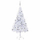 Vidaxl kunstkerstboom met verlichting en kerstballen 230 takken 120 cm