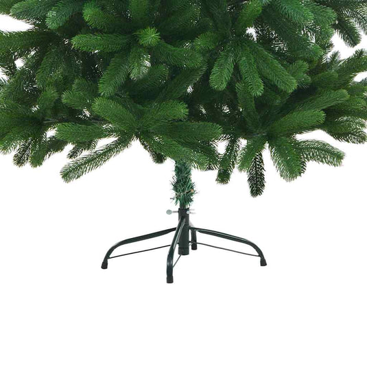 Vidaxl kunstkerstboom met verlichting en kerstballen 180 cm groen