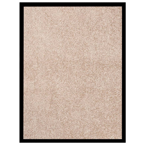 Vidaxl deurmat 60x80 cm beige