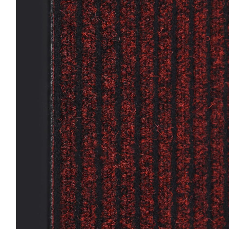 Load image into Gallery viewer, VidaXL Deurmat 40x60 cm gestreept rood
