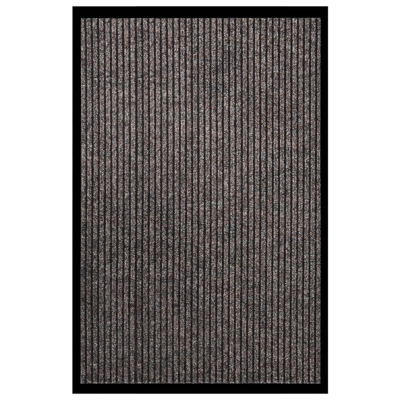 Load image into Gallery viewer, Vidaxl deurmat 80x120 cm gestreept beige
