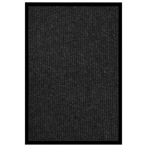 Vidaxl deurmat 80x120 cm gestreept antraciet