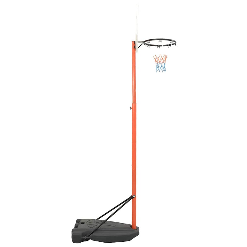 Load image into Gallery viewer, Vidaxl basketbalset draagbaar verstelbaar 180-230 cm
