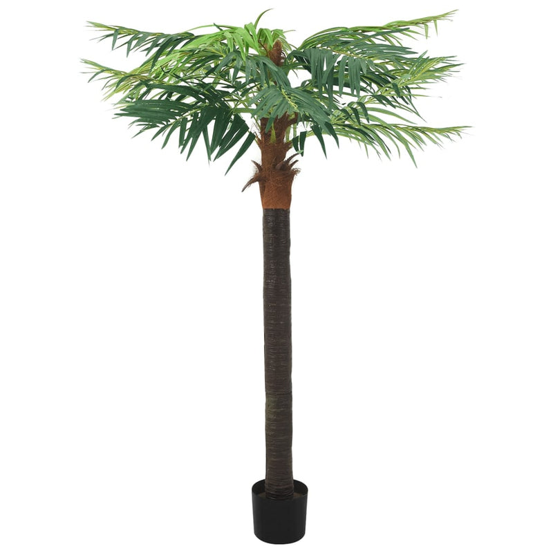 Load image into Gallery viewer, Vidaxl kunstboom met pot phoenixpalm 215 cm groen
