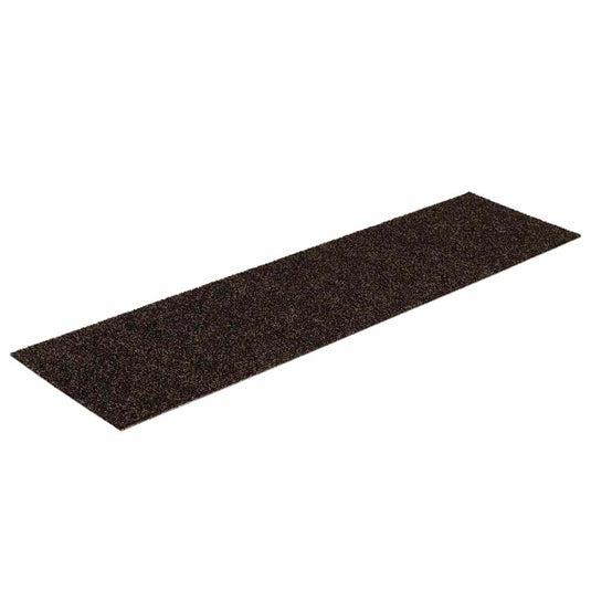 Vidaxl trapmatten zelfklevend 15 stuks 76x20 cm donkerbruin rechthoekig