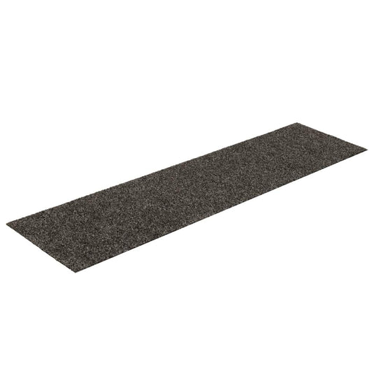 Vidaxl trapmatten zelfklevend 15 stuks 76x20 cm antraciet rechthoekig