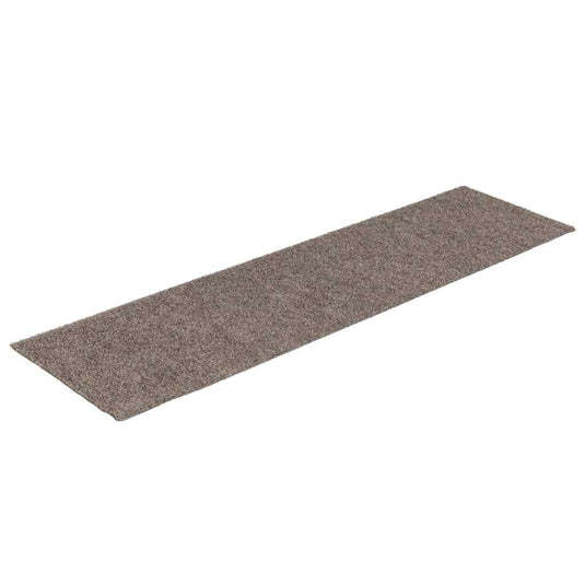 Vidaxl trapmatten zelfklevend 15 stuks 76x20 cm beige rechthoekig