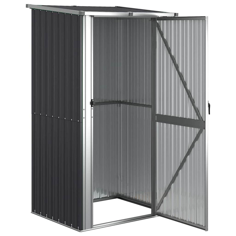 Load image into Gallery viewer, Vidaxl tuinschuur 118,5x97x209,5 cm gegalvaniseerd staal antraciet
