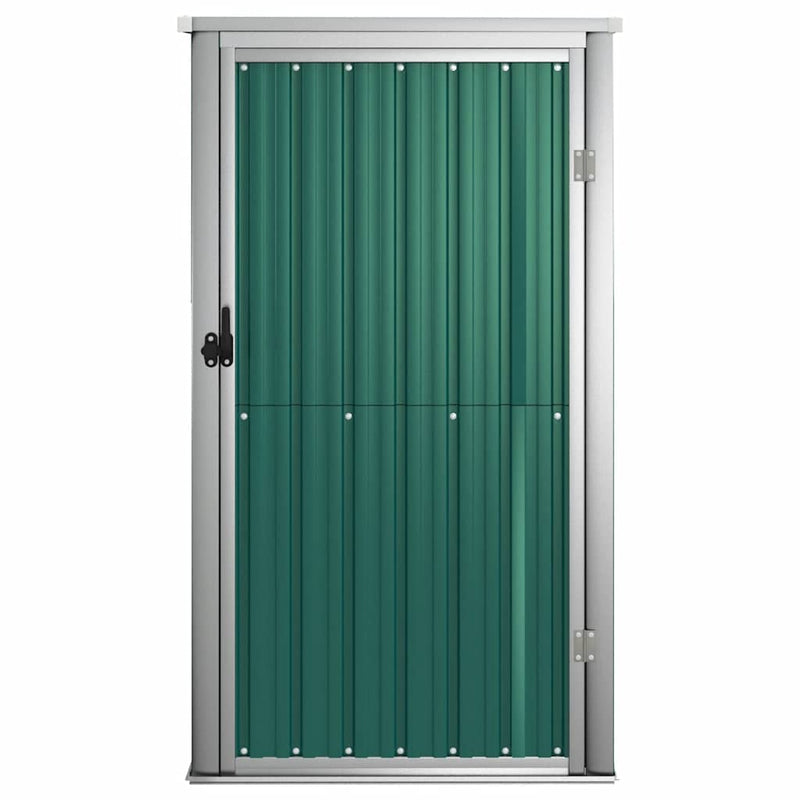 Load image into Gallery viewer, Vidaxl tuinschuur 88x89x161 cm gegalvaniseerd staal groen
