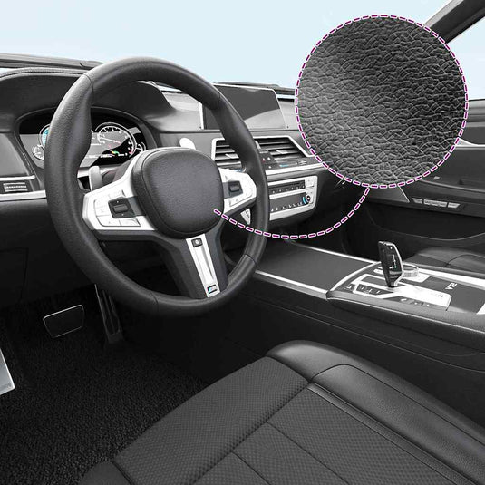 Vidaxl autofolie 100x150 cm matzwart