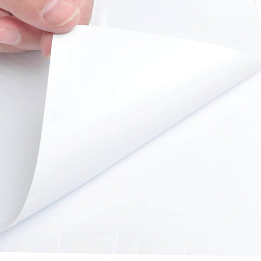 Vidaxl 2 st autofolie 3d 100x150 cm + 50x150 cm wit