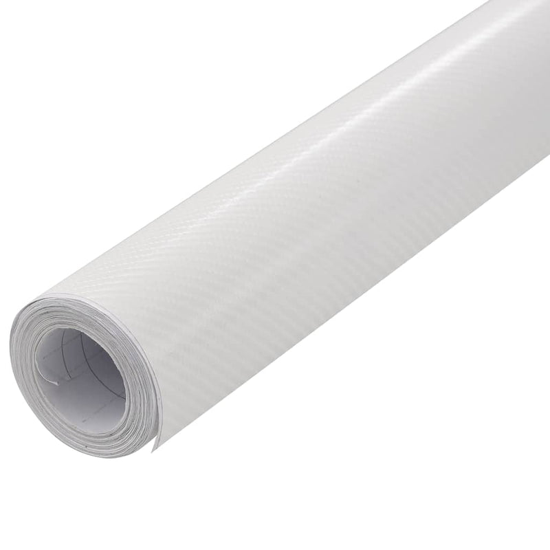 Afbeelding laden in galerijviewer, Vidaxl 2 st autofolie 4d 100x150 cm + 50x150 cm wit
