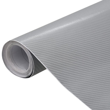 Vidaxl 2 st autofolie 4d 100x150 cm zilverkleurig