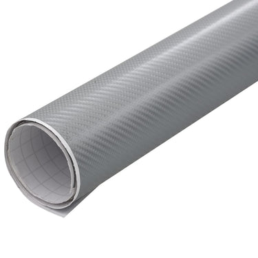 Vidaxl 2 st autofolie 4d 100x150 cm zilverkleurig