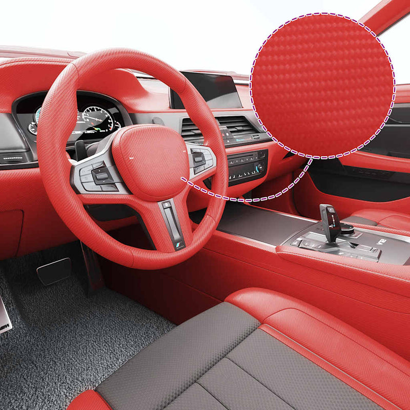 Load image into Gallery viewer, Vidaxl 2 st autofolie 4d 100x150 cm rood
