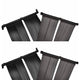 VidaXL Solarverwarmingspanelen voor zwembad 4 st 80x620 cm