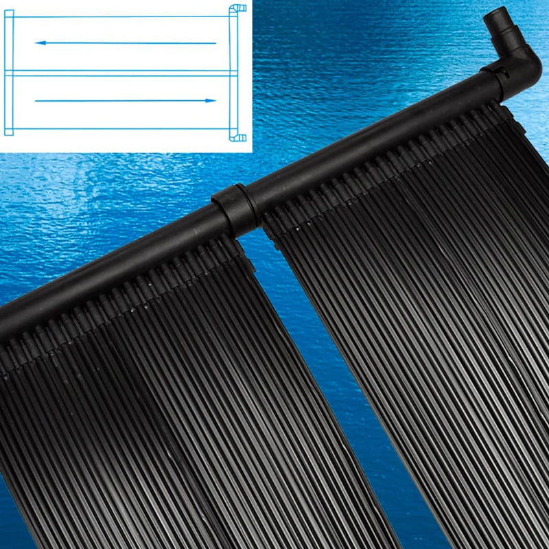 Load image into Gallery viewer, VidaXL Solarverwarmingspanelen voor zwembad 4 st 80x620 cm
