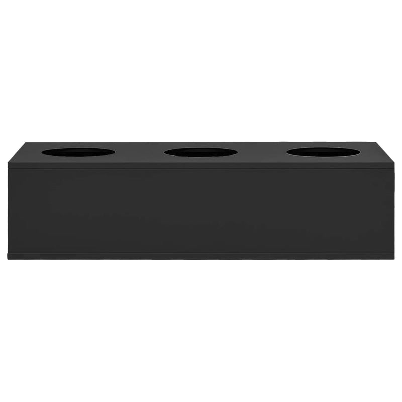 Load image into Gallery viewer, Vidaxl kantoorbloembak 90x40x23 cm staal antracietkleurig
