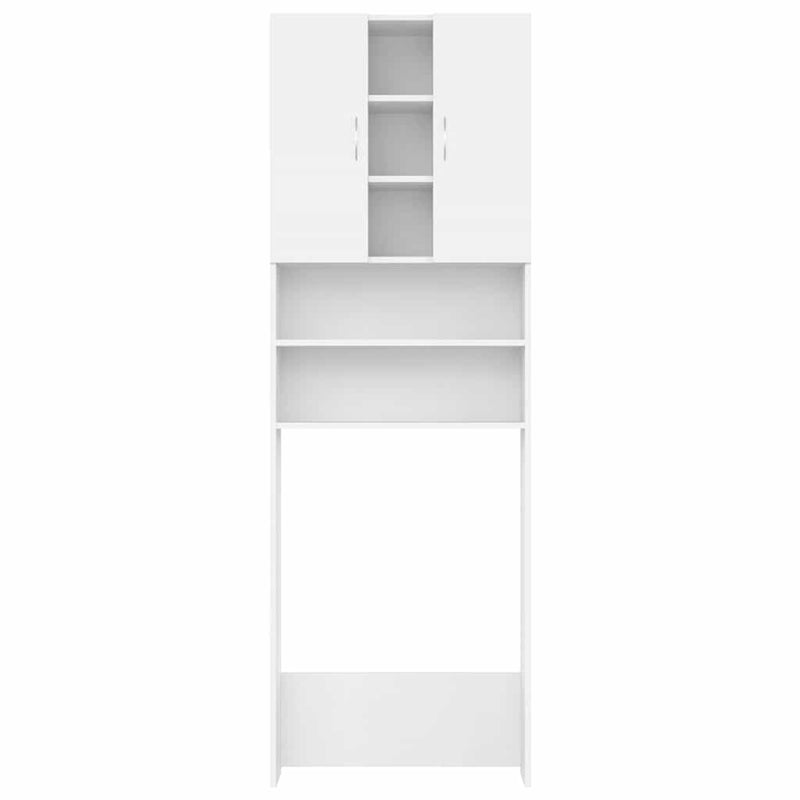 Load image into Gallery viewer, Vidaxl wasmachinekast 64x25,5x190 cm wit
