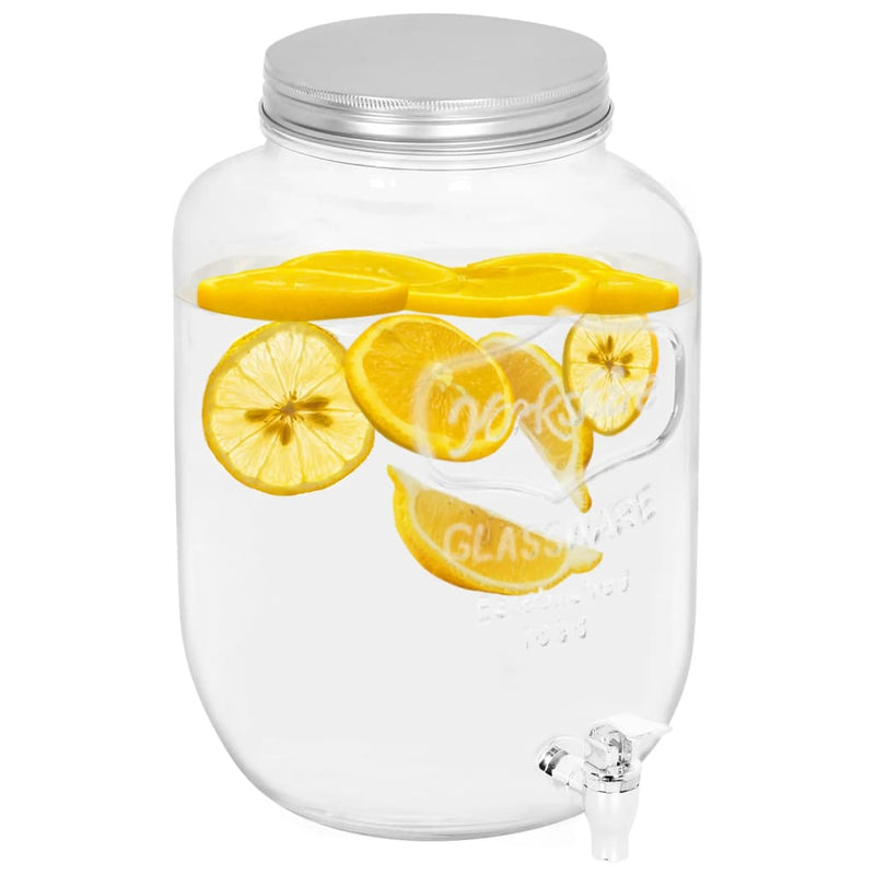Load image into Gallery viewer, Vidaxl drankdispensers 2 st 8050 ml glas
