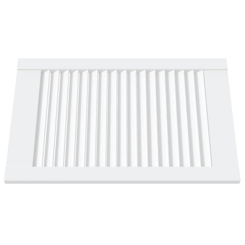Load image into Gallery viewer, Vidaxl kastdeuren met lamellen 2 st 61,5x39,4 cm grenenhout wit

