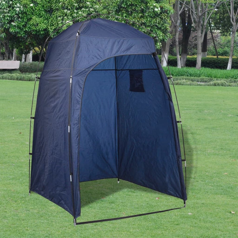 Load image into Gallery viewer, VidaXL Kampeerwasbak met tent draagbaar 20 L
