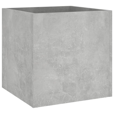 Vidaxl plantenbak 40x40x40 cm bewerkt hout betongrijs