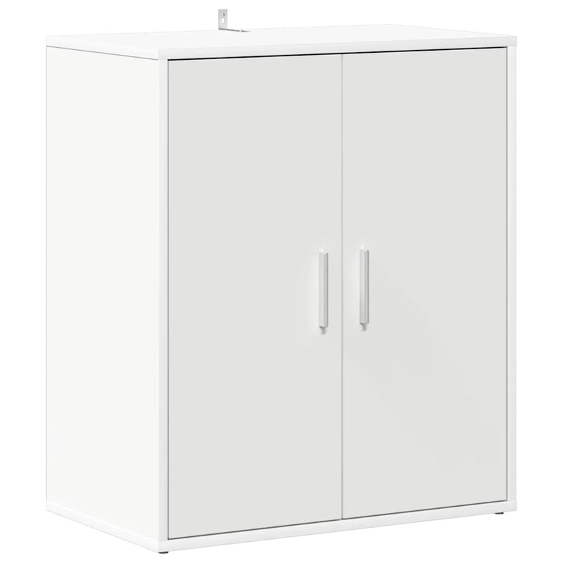 Load image into Gallery viewer, Vidaxl schoenenkast 60x35x70 cm bewerkt hout wit
