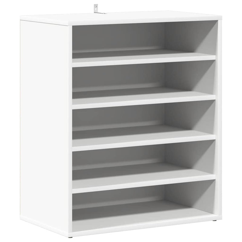 Load image into Gallery viewer, Vidaxl schoenenkast 60x35x70 cm bewerkt hout wit
