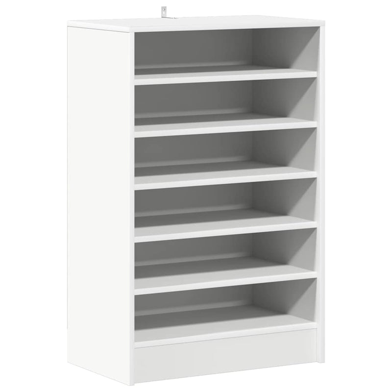 Load image into Gallery viewer, Vidaxl schoenenkast 60x35x92 cm bewerkt hout wit
