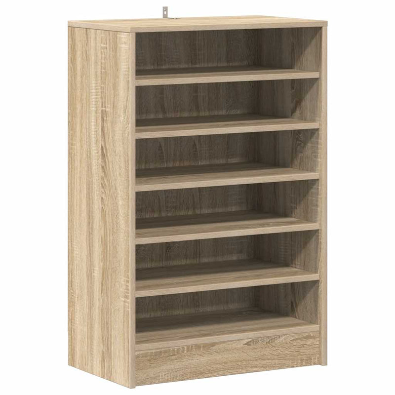 Load image into Gallery viewer, Vidaxl schoenenkast 60x35x92 cm bewerkt hout sonoma eikenkleurig
