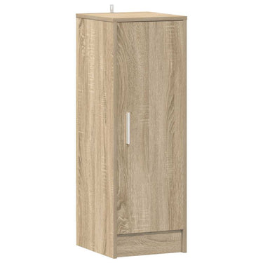 Vidaxl schoenenkast 32x35x92 cm bewerkt hout sonoma eikenkleurig