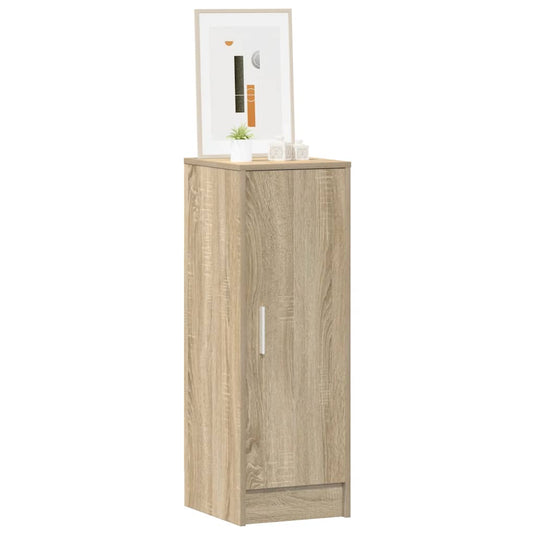 Vidaxl schoenenkast 32x35x92 cm bewerkt hout sonoma eikenkleurig