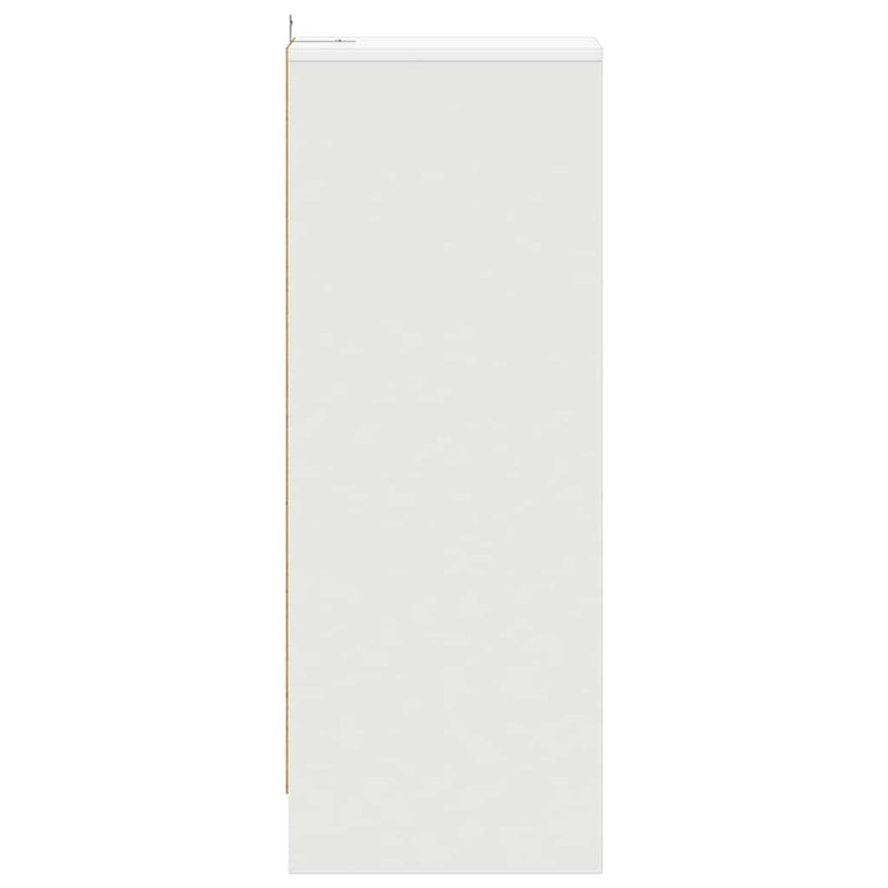 Afbeelding laden in galerijviewer, Vidaxl schoenenkast 31,5x35x90 cm bewerkt hout wit

