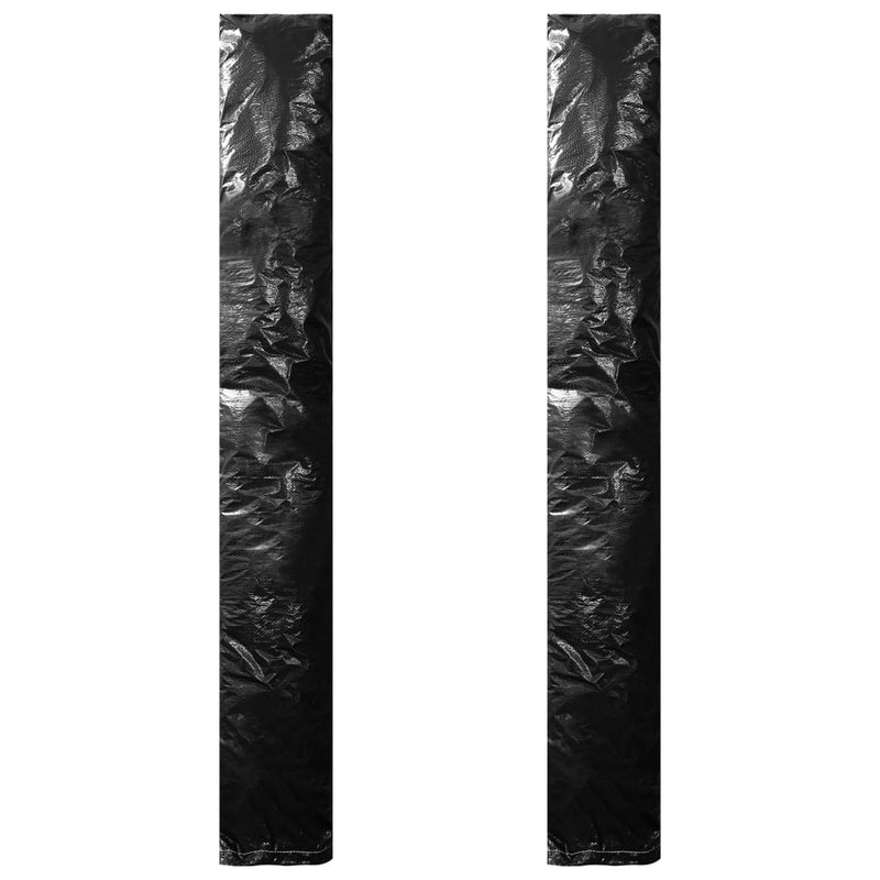 Load image into Gallery viewer, Vidaxl parasolhoezen 2 st met rits 175 cm pe

